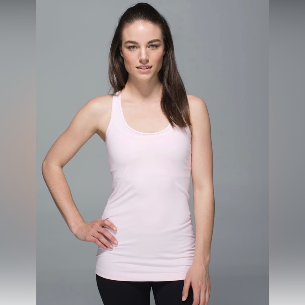 Lululemon Cool Racerback Tank Strawberry Milkshake